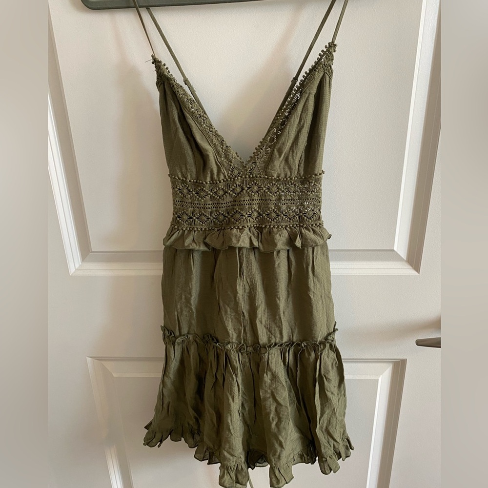 New With Tags, Sage Green Summer Dress